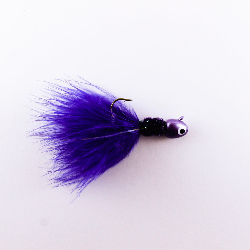 Purple (1/8oz) – Thompson's Fishing Jigs