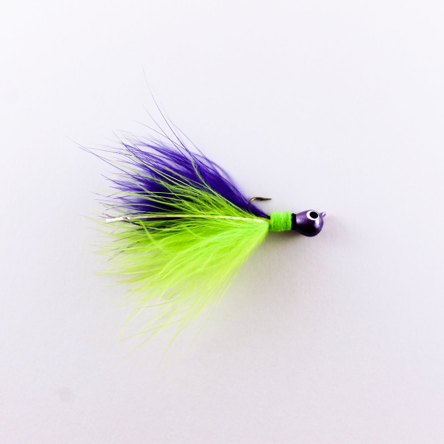 Purple Chartreuse (1/16oz) – Thompson's Fishing Jigs